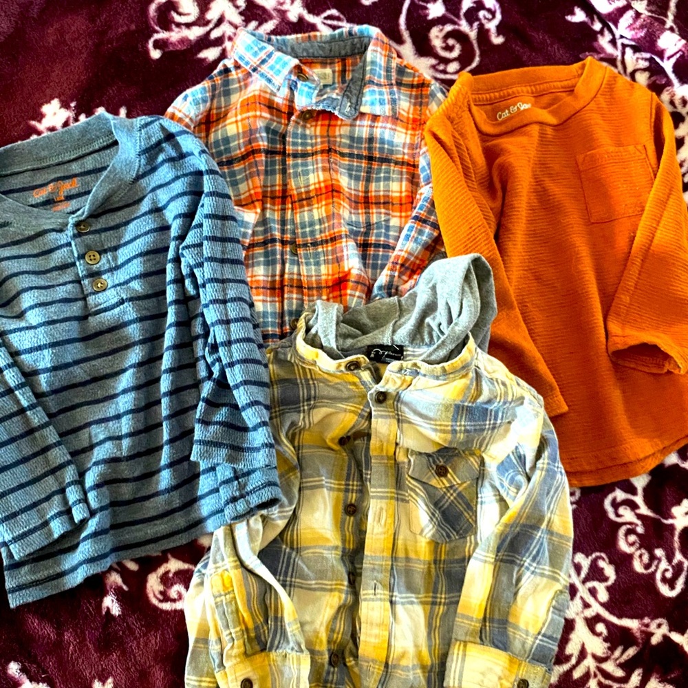 Bundle of 4 long sleeves (20 for all)